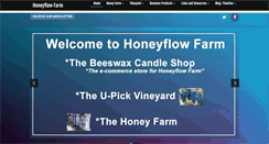 Desktop Screenshot of honeyflowfarm.com